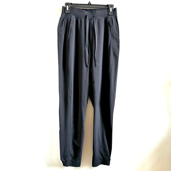 License to Train High Rise Women's Black Jogger Pants - Picture 2 of 7